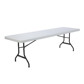 8 foot folding table